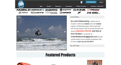 Desktop Screenshot of nolimitkiteboarding.com